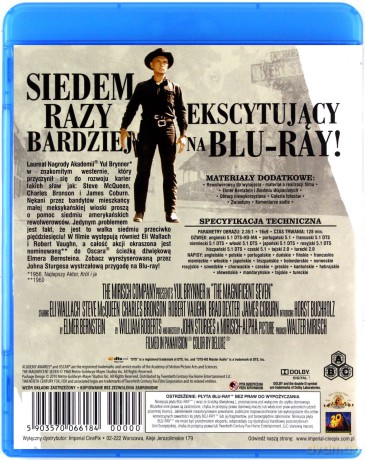 Siedmiu wspaniałych [Blu-Ray]