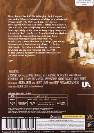 Dwunastu Gniewnych Ludzi [DVD]