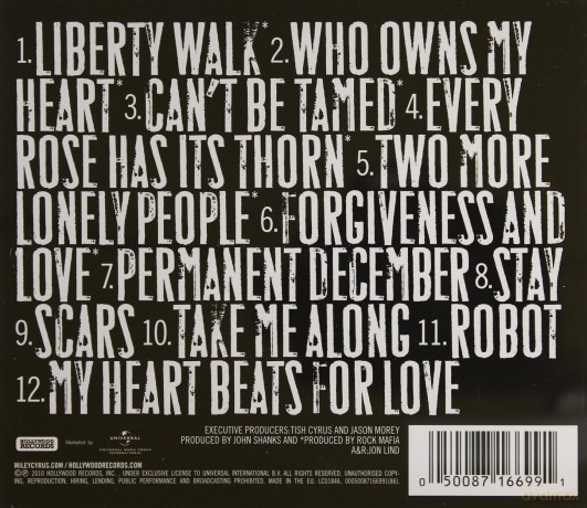 Miley Cyrus: Can't Be Tamed (polska cena) [CD]