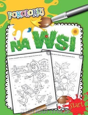 Pokoloruj. Na wsi [KSIĄŻKA]