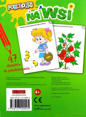 Pokoloruj. Na wsi [KSIĄŻKA]