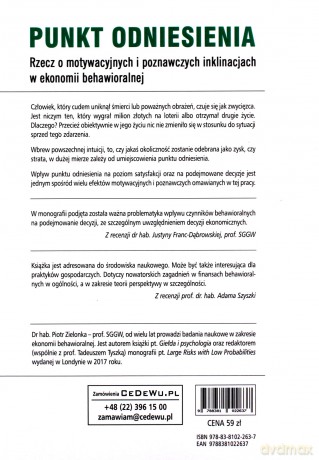 Punkt odniesienia. Rzecz o motywacyjnych - Piotr Zielonka [KSIĄŻKA]