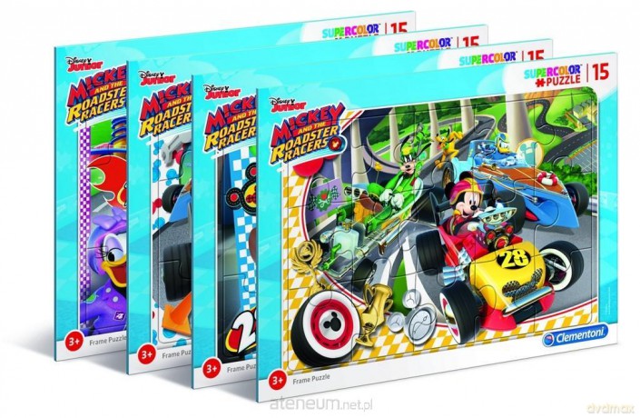 Puzzle ramkowe 15 Super kolor Mickey [PUZZLE]