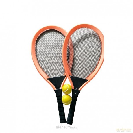 Rakiety do gry w speed badmintona orange + piłki
