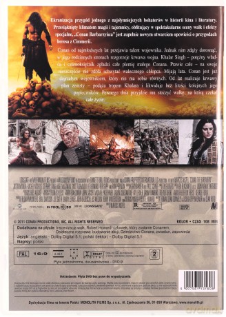 Conan Barbarzyńca (2011) [DVD]