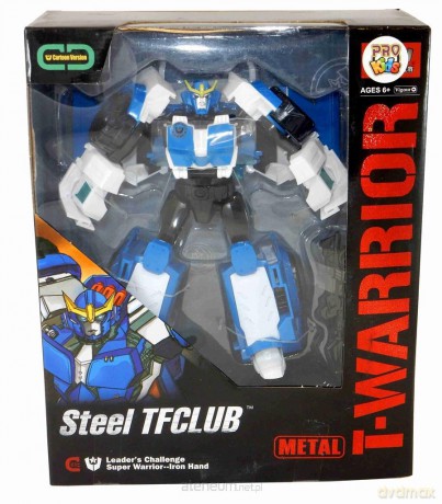 Robot T-Warrior niebieski