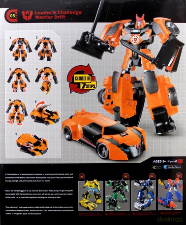Robot T-Warrior pomarańczowy