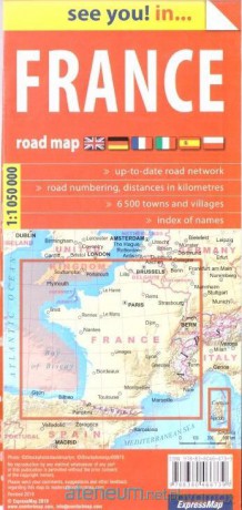 See you! in... France 1:1 050 000 mapa