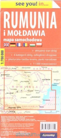 See you! in... Rumunia i Mołdawia mapa