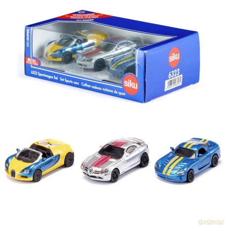 Siku Super - Set podarunkowy - auta sportowe S6323