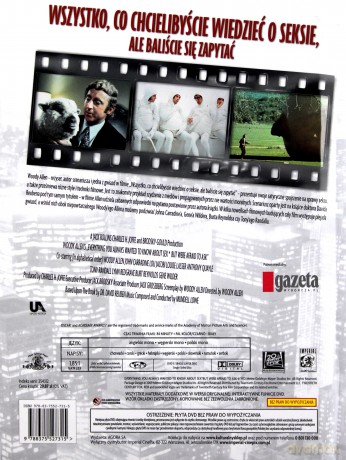 Woody Allen 02: Wszystko, co chcielibyście wiedzieć o seksie, a baliście się zapytać (digibook) [DVD]