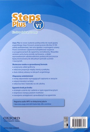 Steps Plus 6 Podręcznik [KSIĄŻKA]