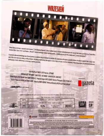 Woody Allen 03: Wrzesień (booklet) [DVD]