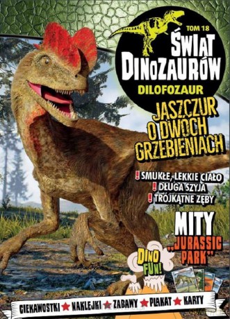 Świat Dinozaurów (Tom 18) Dilofozaur [KSIĄŻKA]