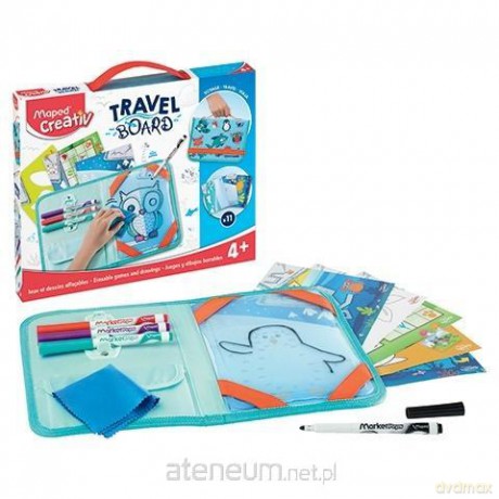 Tablica zmywalna zestaw podróżny