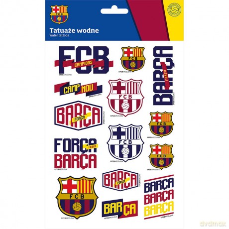 Tatuaże wodne FC-203 FC Barca Fan 6
