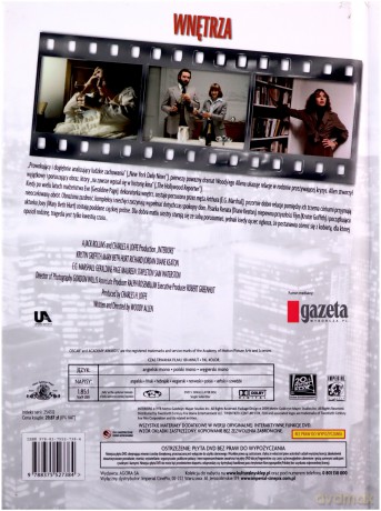 Woody Allen 09: Wnętrza (digibook) [DVD]