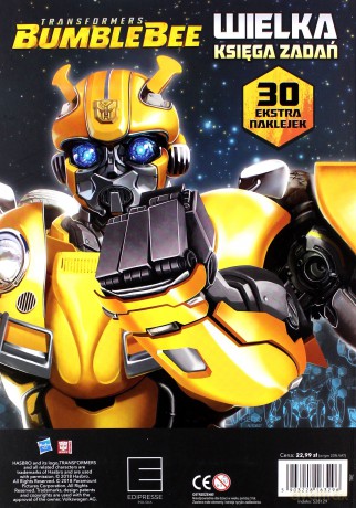 Transformes Bumblebee. Wielka księga zadań