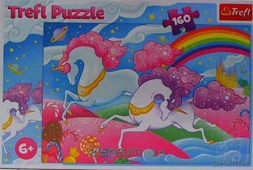 TREFL 160 el. Galopujące jednorożce [PUZZLE]