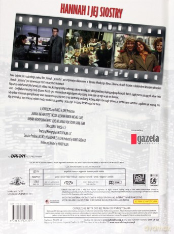 Woody Allen 10: Hannah i Jej Siostry (booklet) [DVD]