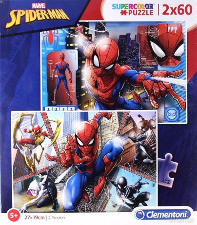 CLEMENTONI 120 el. Super kolor Spider-Man [PUZZLE]