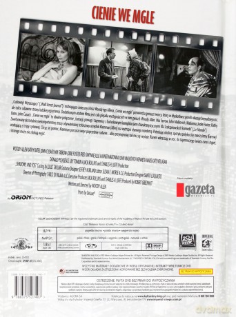 Woody Allen 11: Cienie we Mgle (booklet) [DVD]