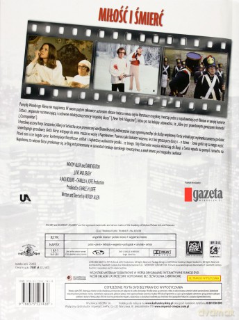 Woody Allen 14: Miłość i Śmierć (digibook) [DVD]