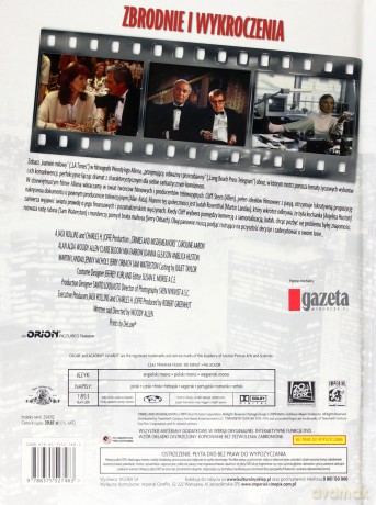 Woody Allen 19: Zbrodnie i Wykroczenia (digibook) [DVD]