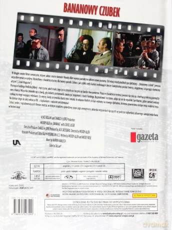 Woody Allen 20: Bananowy Czubek (booklet) [DVD]