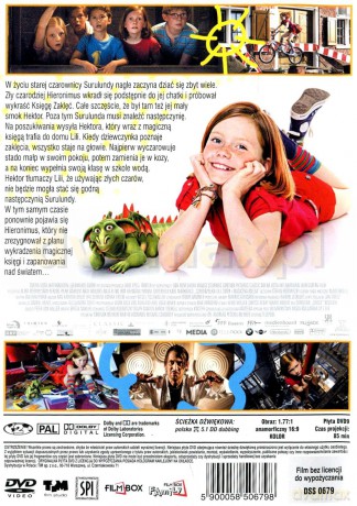 Czarodziejka Lili: Smok i magiczna księga [DVD]