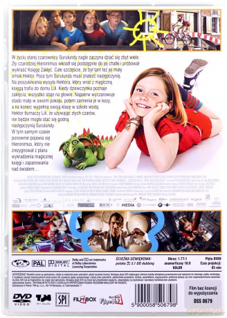 Czarodziejka Lili: Smok i magiczna księga [DVD]