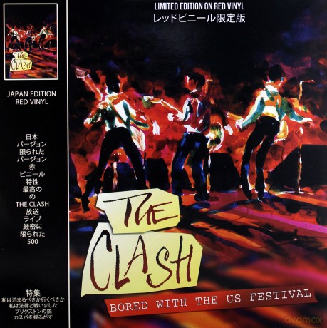 Clash: Bored With The Us Festival (Red) [Winyl]