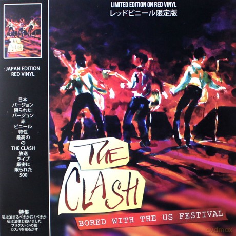 Clash: Bored With The Us Festival (Red) [Winyl]