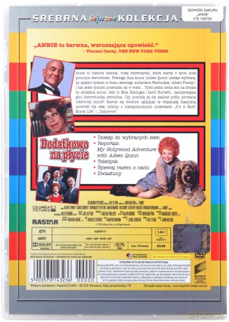 Annie (srebrna kolekcja) [DVD]