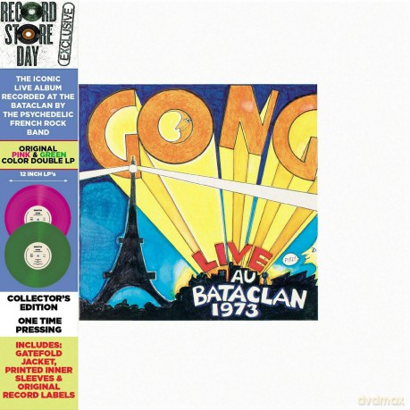 Gong: Live Au Bataclan 1973 (Pink/Green) (RSD) [2xWinyl]