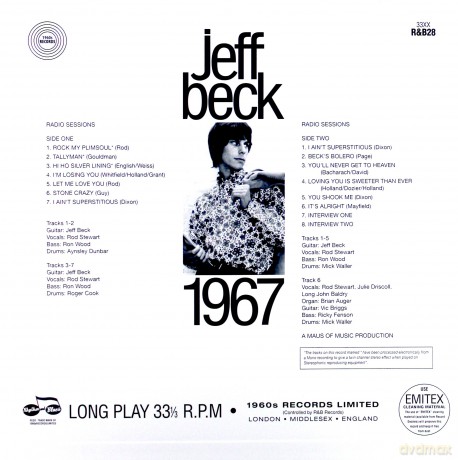 Jeff Beck Group: Radio Sessions 1967 (RSD 2018) [Winyl]