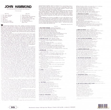 John Hammond: John Hammond [Winyl]