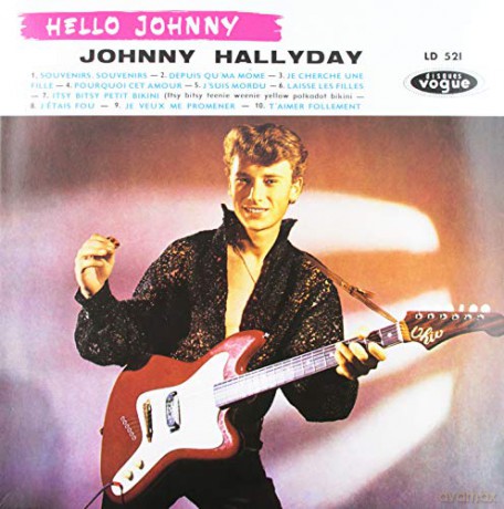 Johnny Hallyday: Hello Johnny Grave (Etched Pink) (RSD) [Winyl]