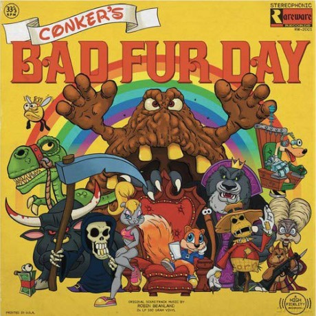 Robin Beanland: Conkers Bad Fur Day soundtrack [2xWinyl]