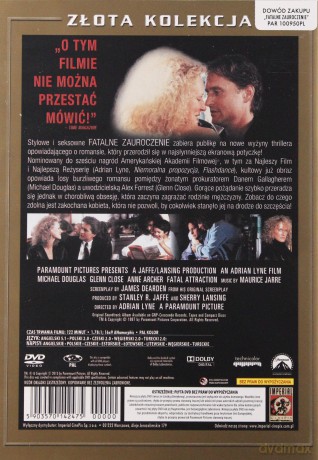 Fatalne zauroczenie (polski lektor) (złota kolekcja) [DVD]