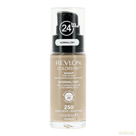 Revlon ColorStay Podkład Cera Sucha i Normalna 250 z pompką, 30 ml