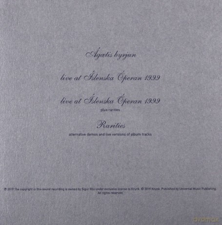 Sigur Ros: Agaetis Byrjun - A Good Beginning (20th Anniversary Edition) [4CD]
