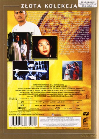 Przyczajony tygrys, ukryty smok (polski lektor) (Złota kolekcja) [DVD]