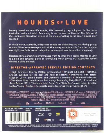 Hounds Of Love (Ogary miłości) [Blu-Ray]