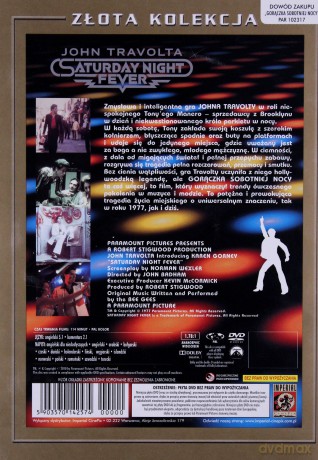 Gorączka sobotniej nocy (złota kolekcja) [DVD]