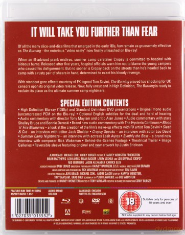 The Burning (Podpalenie) [Blu-Ray]+[DVD]