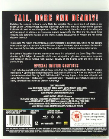 Count Yorga [Blu-Ray]
