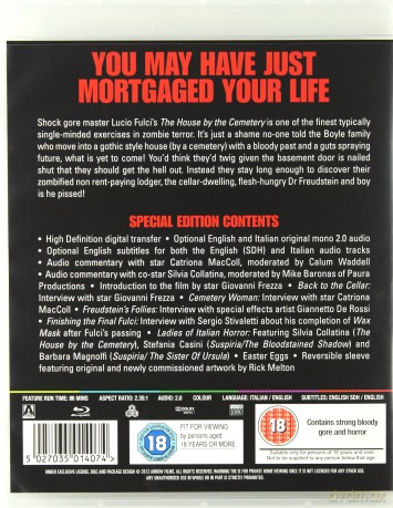 The House By The Cemetery (Dom przy cmentarzu) [Blu-Ray]