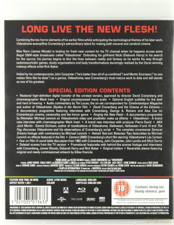 Videodrome [Blu-Ray]