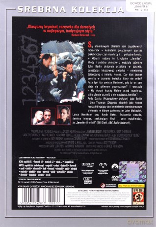 Jennifer 8 (srebrna kolekcja) [DVD]